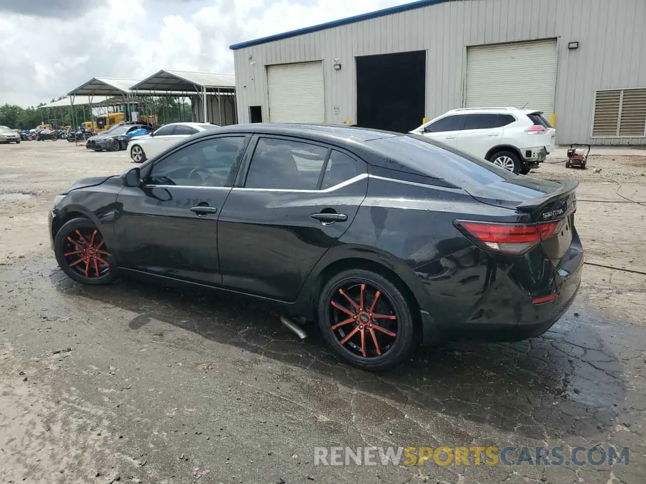 2 Photograph of a damaged car 3N1AB8BV0LY289352 NISSAN SENTRA 2020