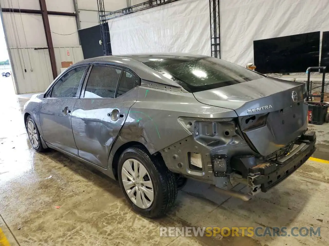 2 Photograph of a damaged car 3N1AB8BV0LY310782 NISSAN SENTRA 2020