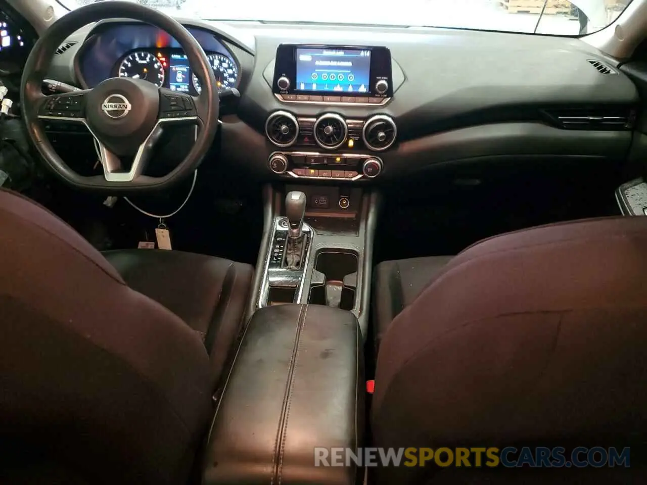 8 Photograph of a damaged car 3N1AB8BV0LY310782 NISSAN SENTRA 2020