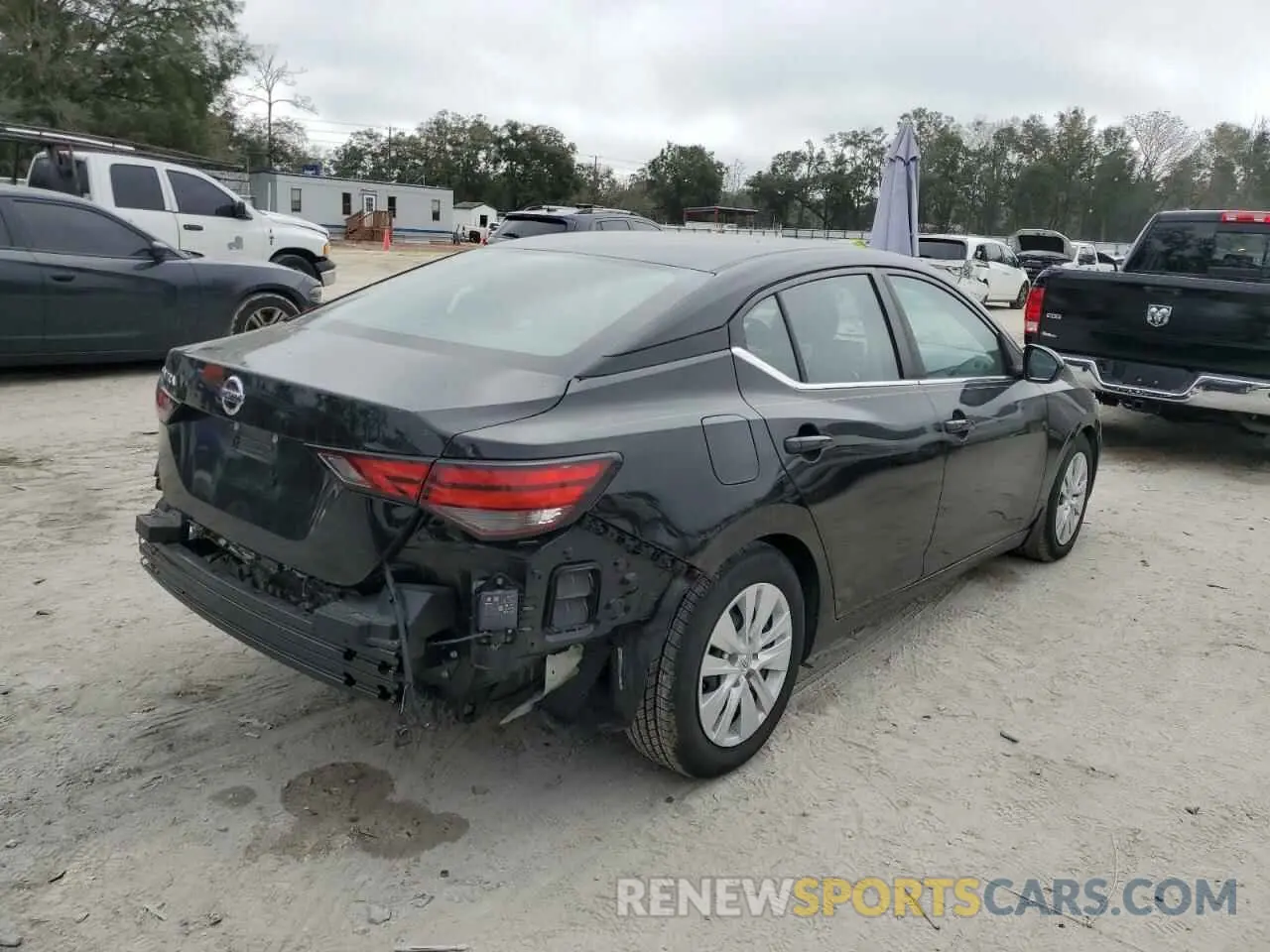 3 Photograph of a damaged car 3N1AB8BV0LY312094 NISSAN SENTRA 2020