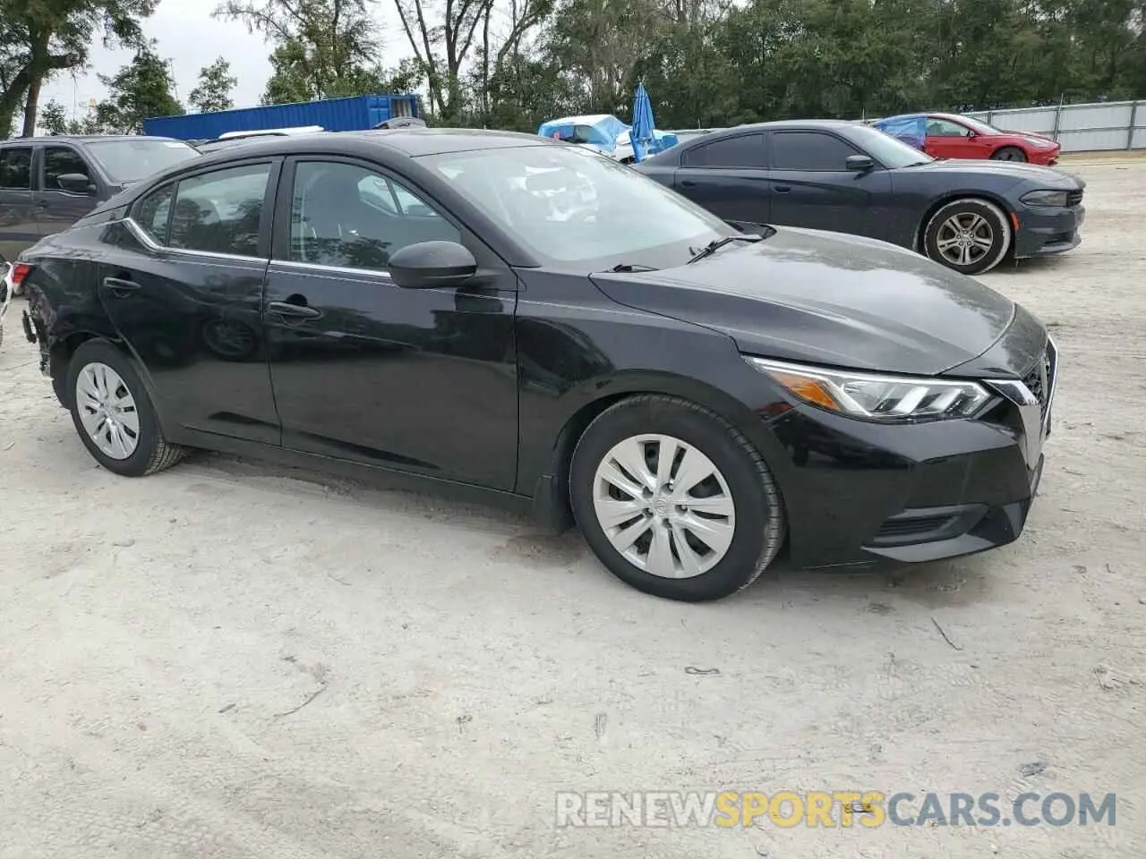 4 Photograph of a damaged car 3N1AB8BV0LY312094 NISSAN SENTRA 2020