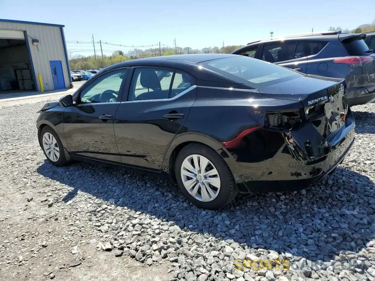 2 Photograph of a damaged car 3N1AB8BV1LY226275 NISSAN SENTRA 2020