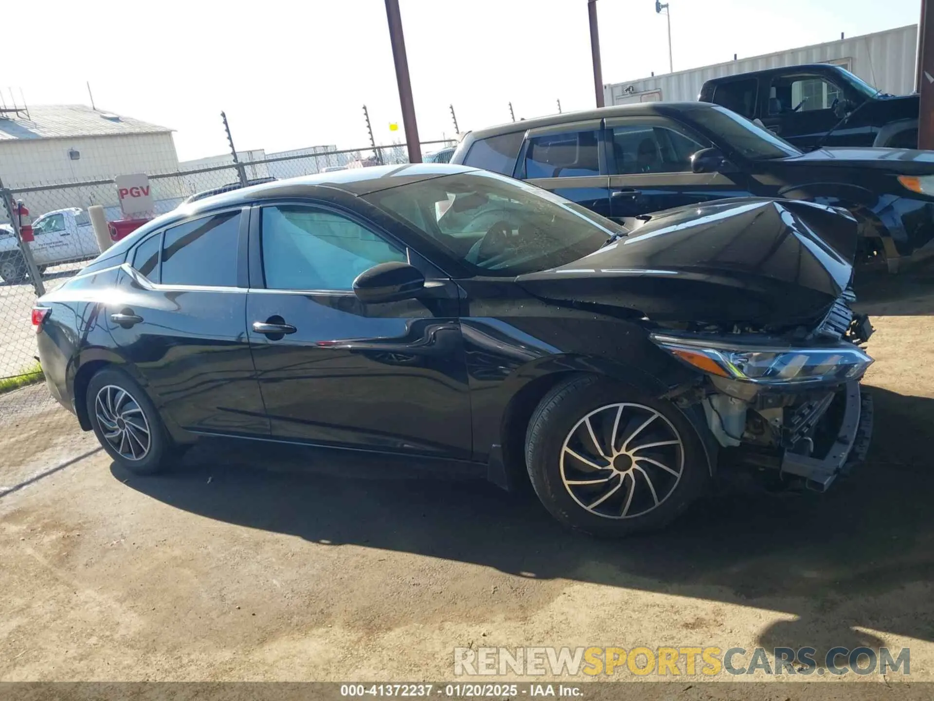 13 Photograph of a damaged car 3N1AB8BV1LY228513 NISSAN SENTRA 2020