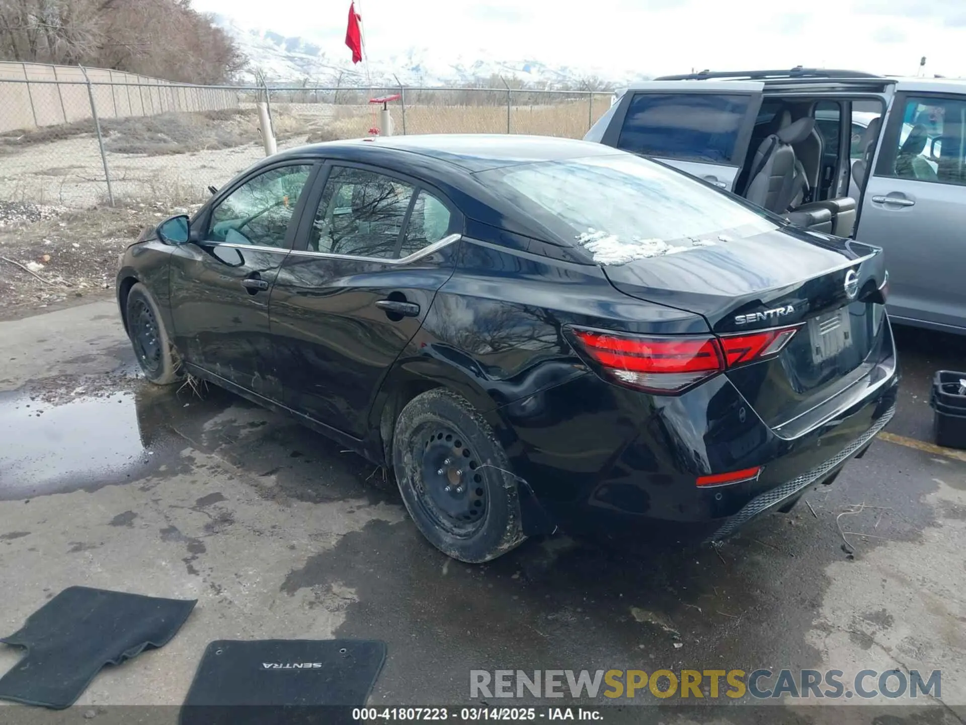 3 Photograph of a damaged car 3N1AB8BV1LY231895 NISSAN SENTRA 2020