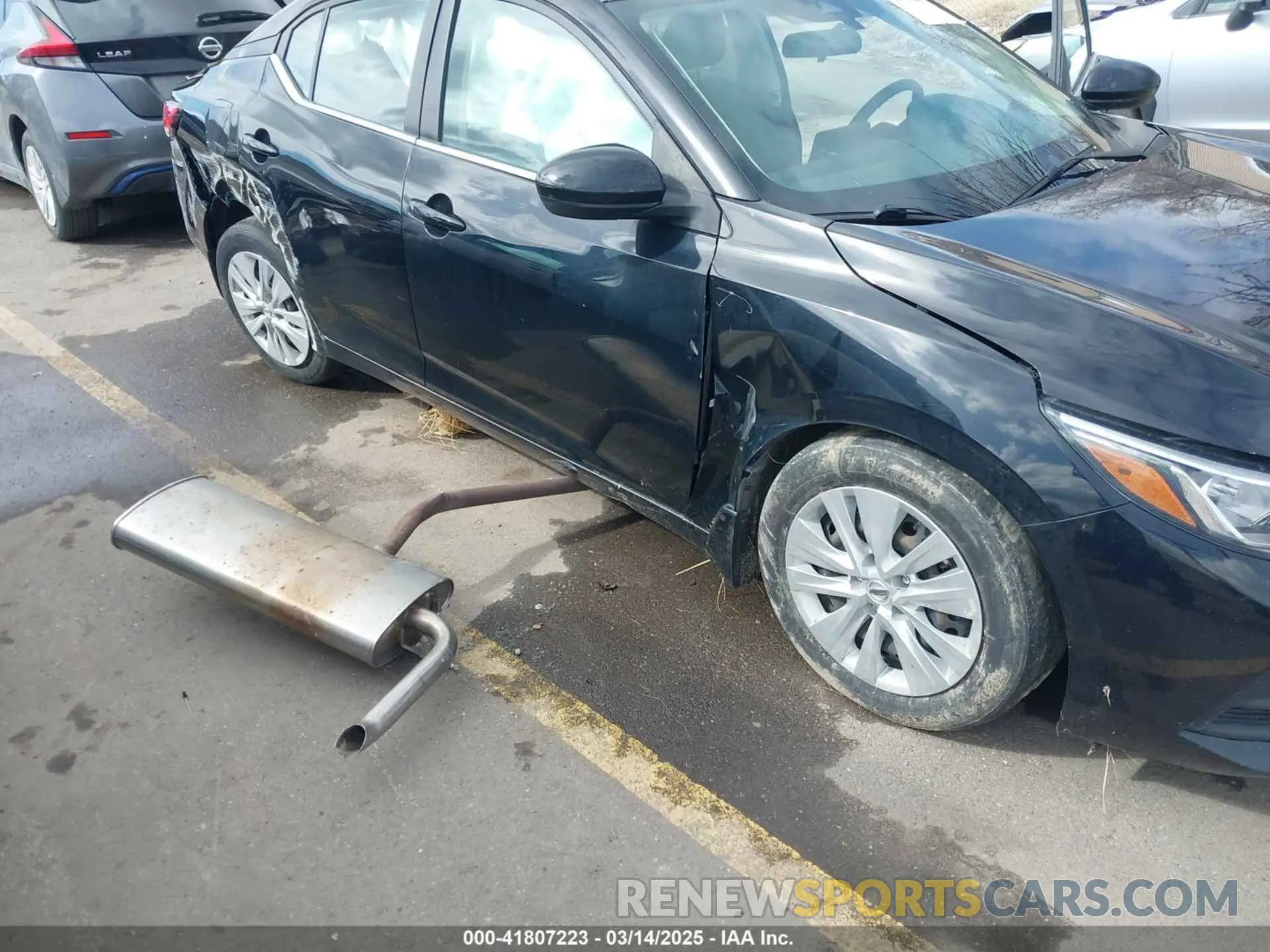 6 Photograph of a damaged car 3N1AB8BV1LY231895 NISSAN SENTRA 2020