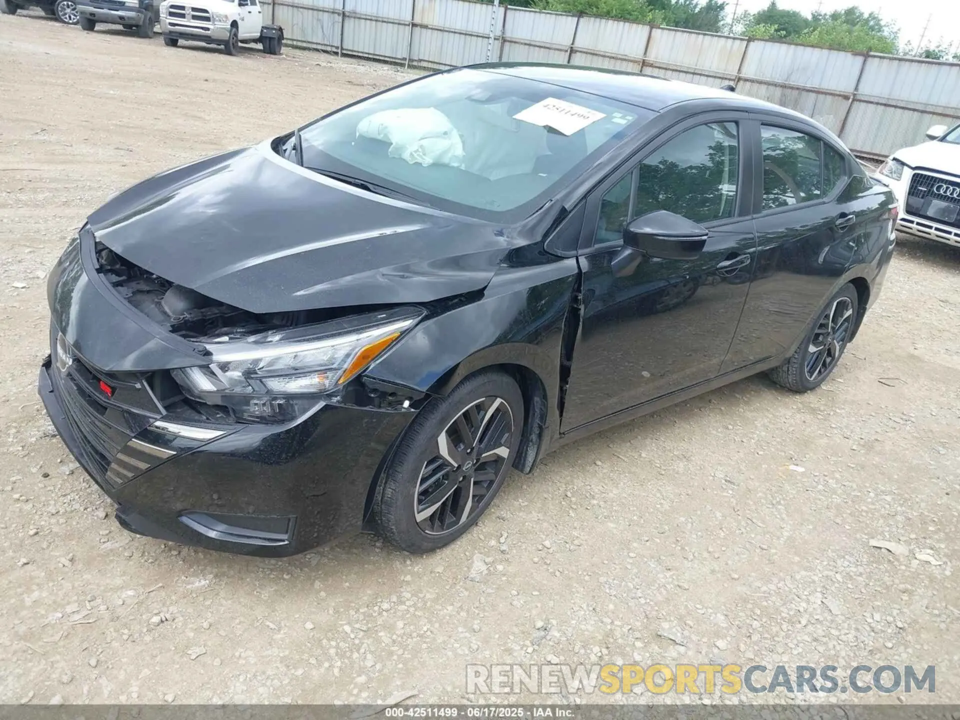 2 Photograph of a damaged car 3N1AB8BV1LY255100 NISSAN SENTRA 2020