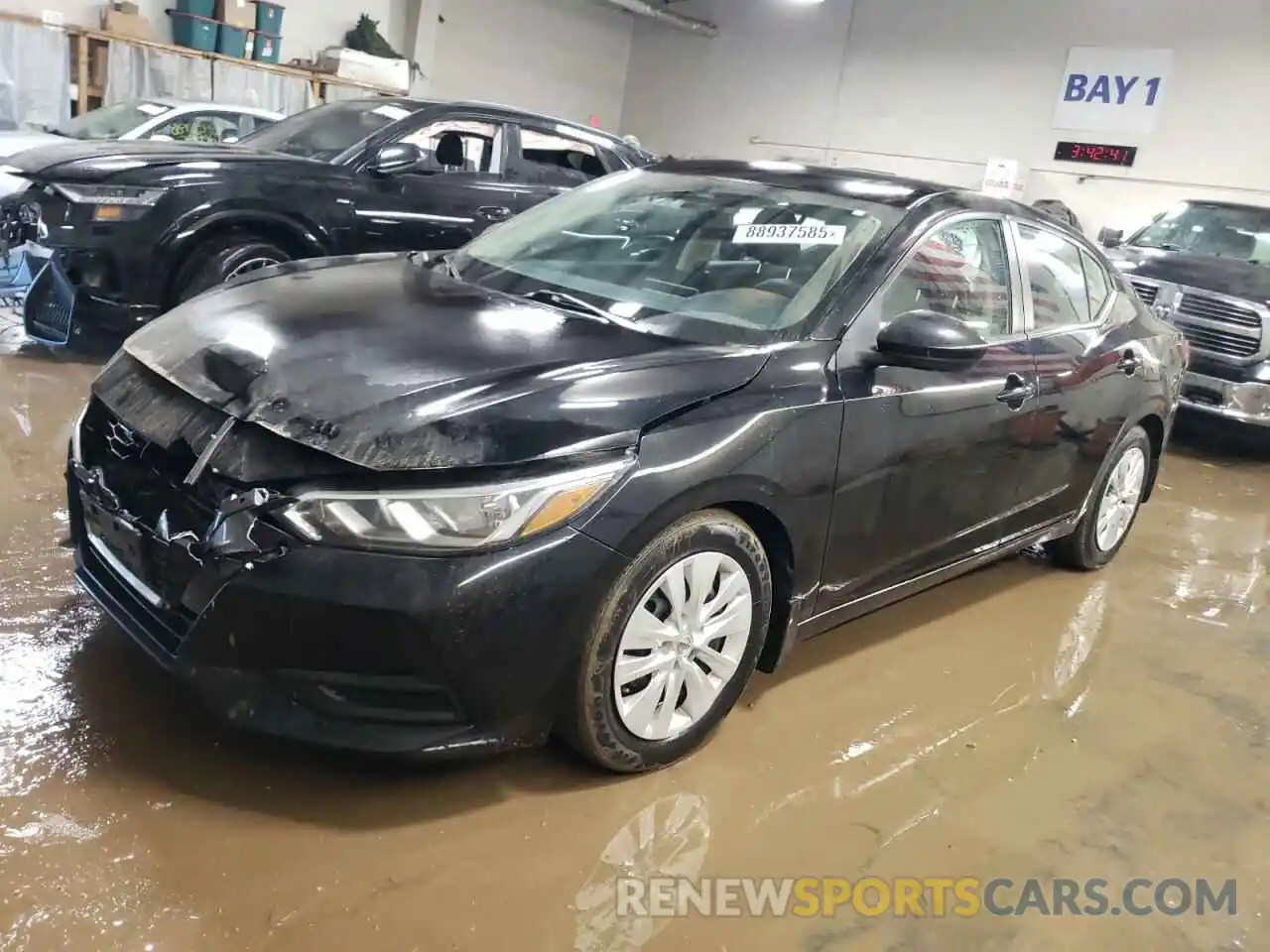 1 Photograph of a damaged car 3N1AB8BV2LY220954 NISSAN SENTRA 2020