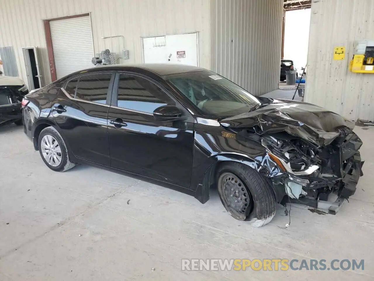 4 Photograph of a damaged car 3N1AB8BV2LY252576 NISSAN SENTRA 2020