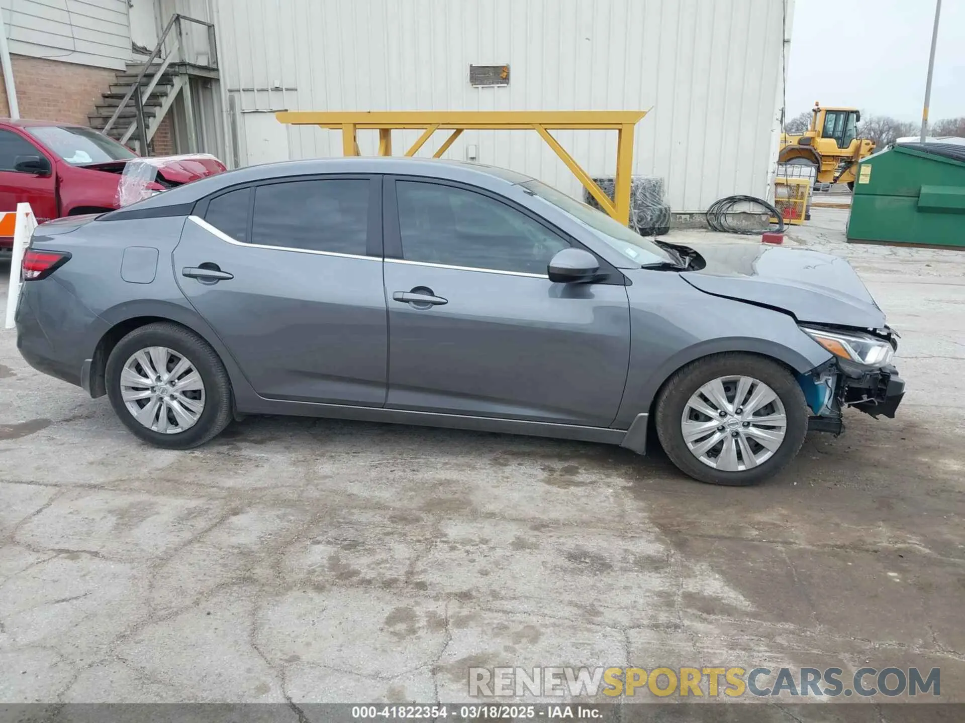 13 Photograph of a damaged car 3N1AB8BV2LY255414 NISSAN SENTRA 2020