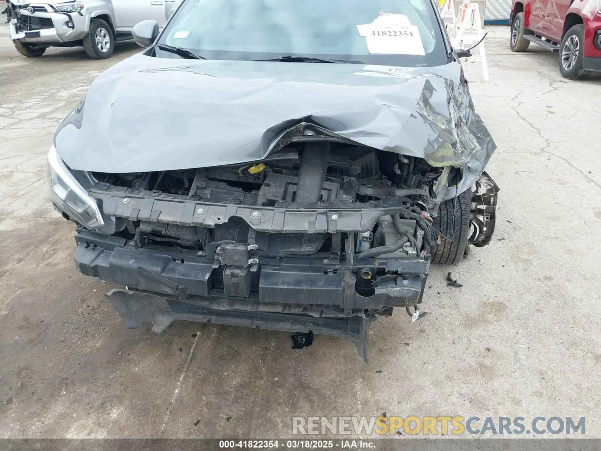 6 Photograph of a damaged car 3N1AB8BV2LY255414 NISSAN SENTRA 2020