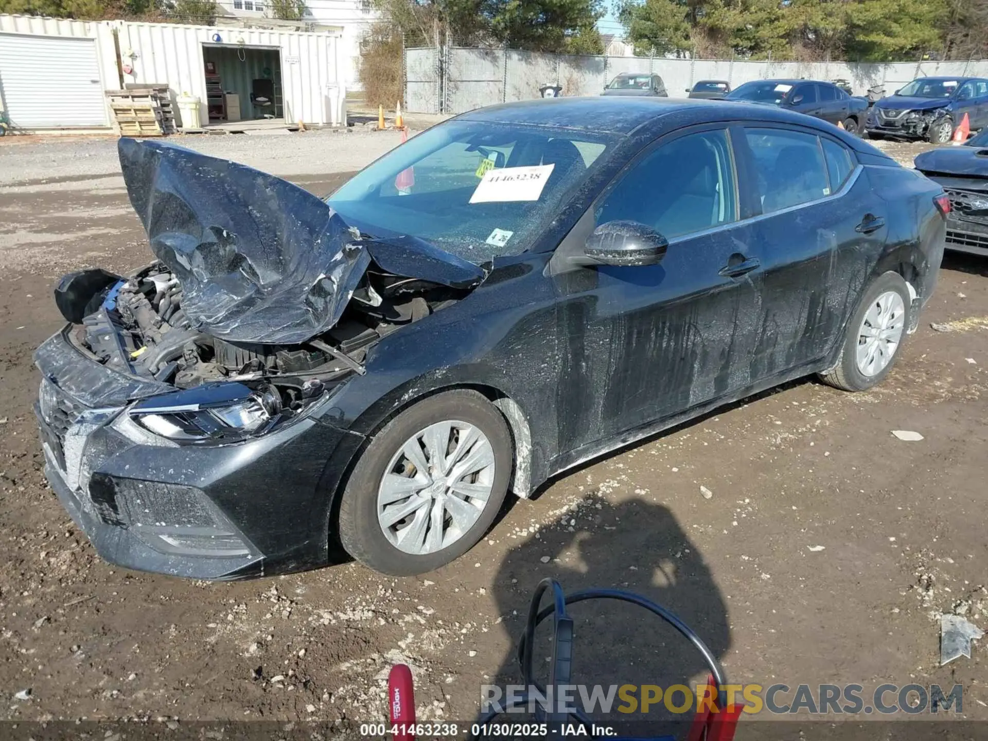 2 Photograph of a damaged car 3N1AB8BV2LY286257 NISSAN SENTRA 2020