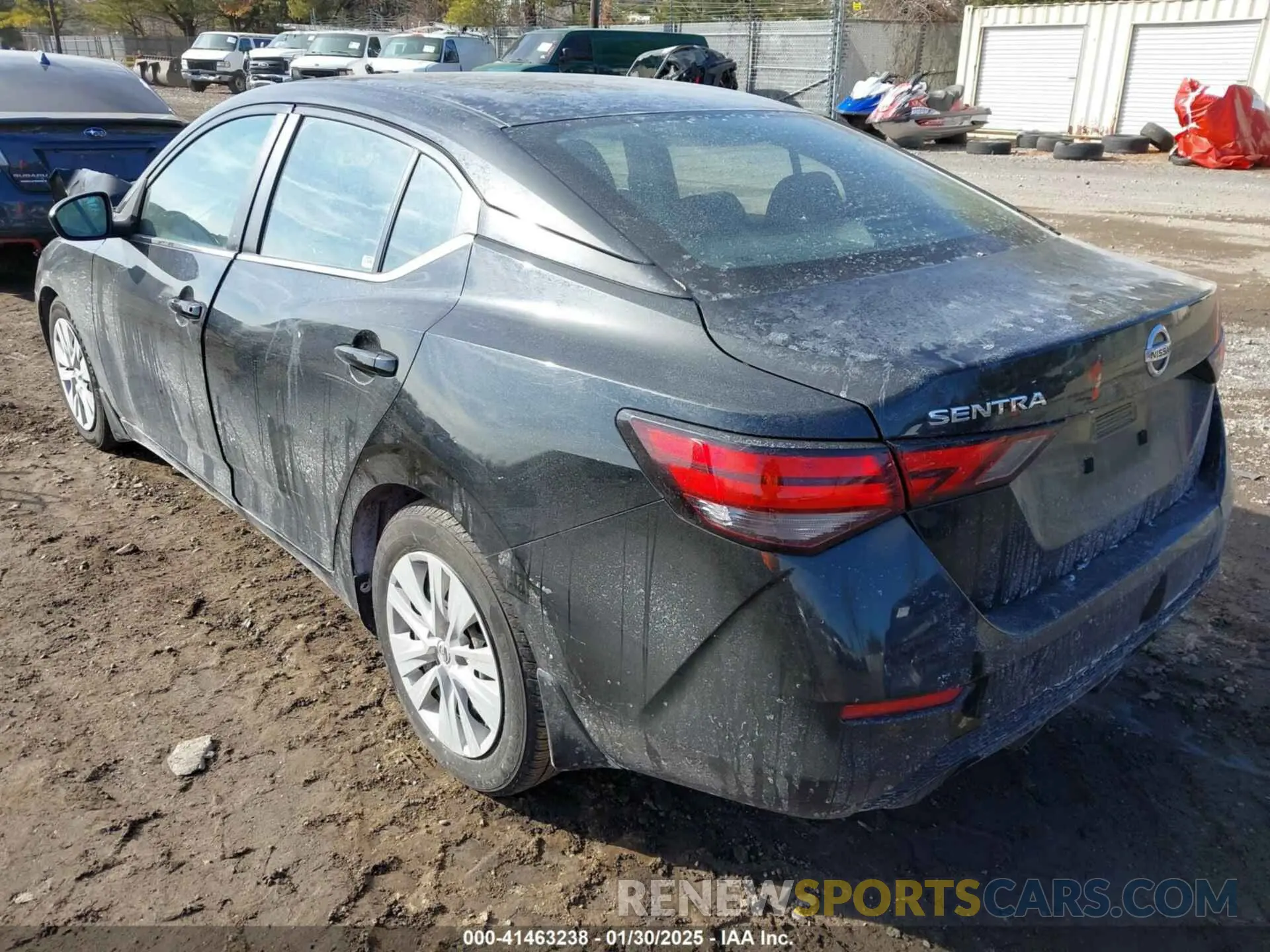 3 Photograph of a damaged car 3N1AB8BV2LY286257 NISSAN SENTRA 2020