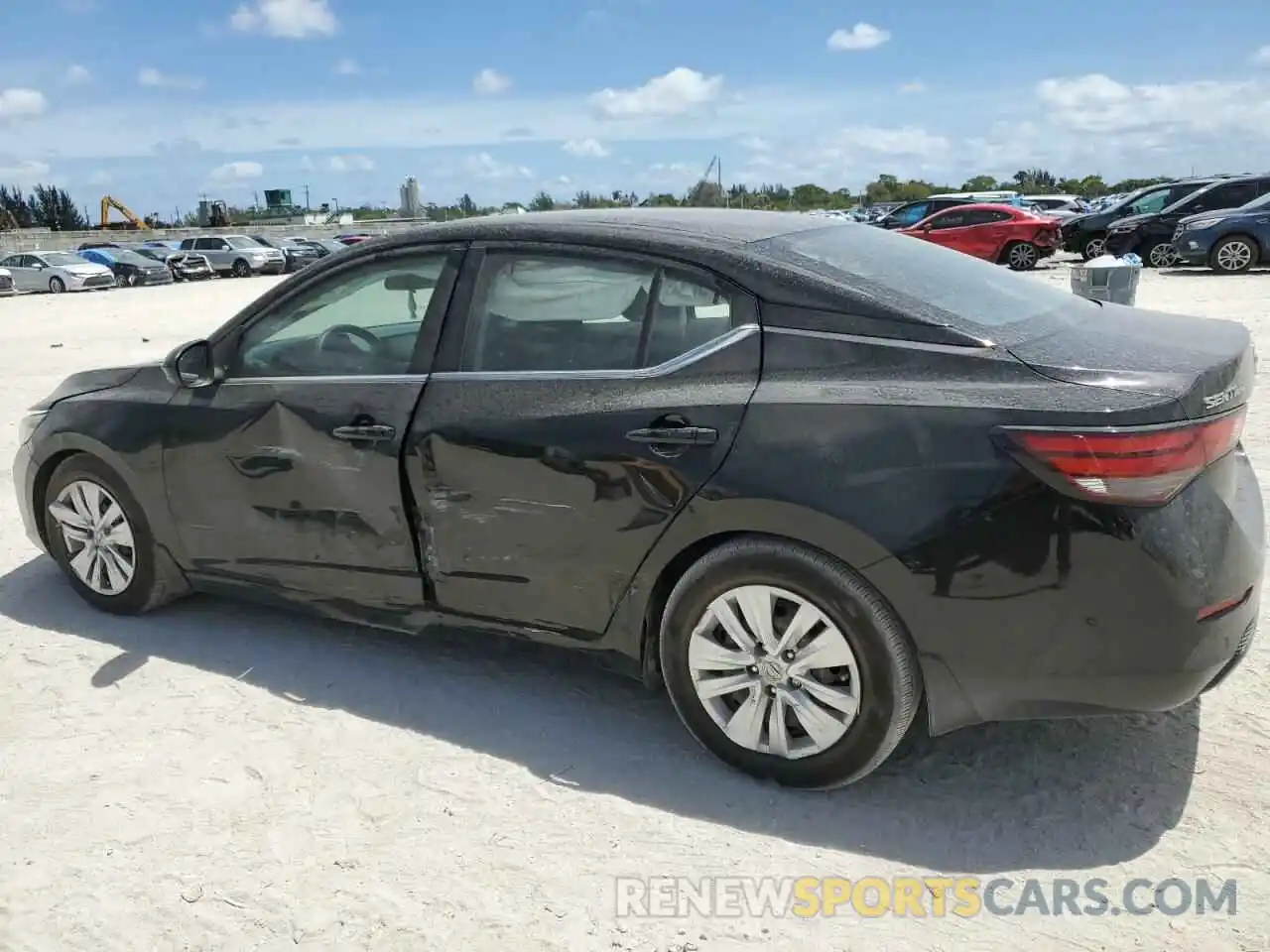 2 Photograph of a damaged car 3N1AB8BV3LY215696 NISSAN SENTRA 2020