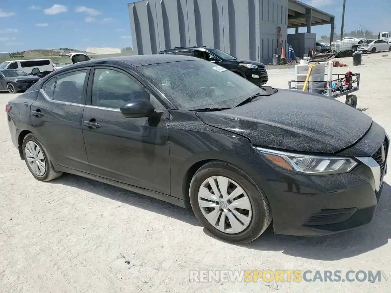 4 Photograph of a damaged car 3N1AB8BV3LY215696 NISSAN SENTRA 2020