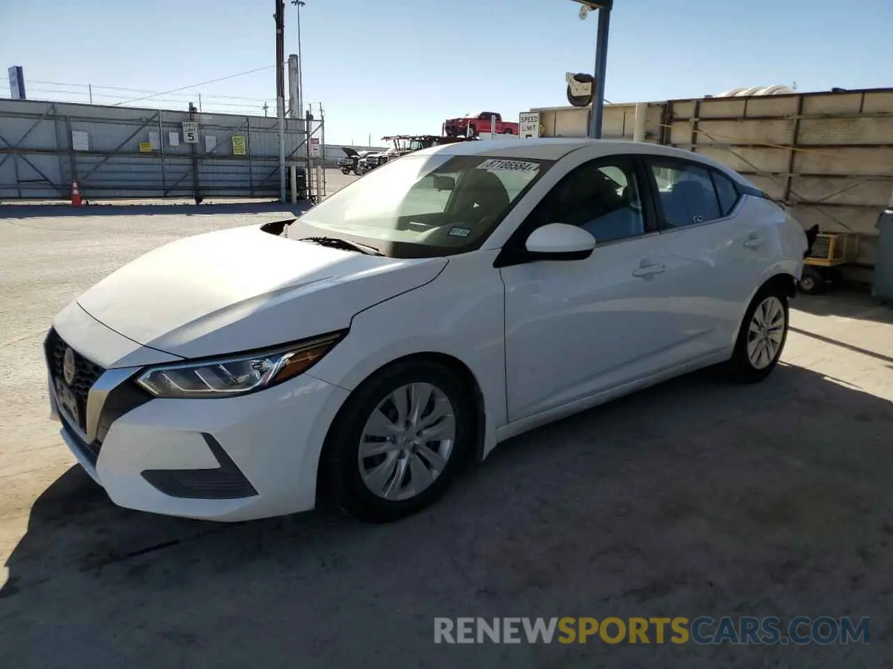 1 Photograph of a damaged car 3N1AB8BV3LY253221 NISSAN SENTRA 2020