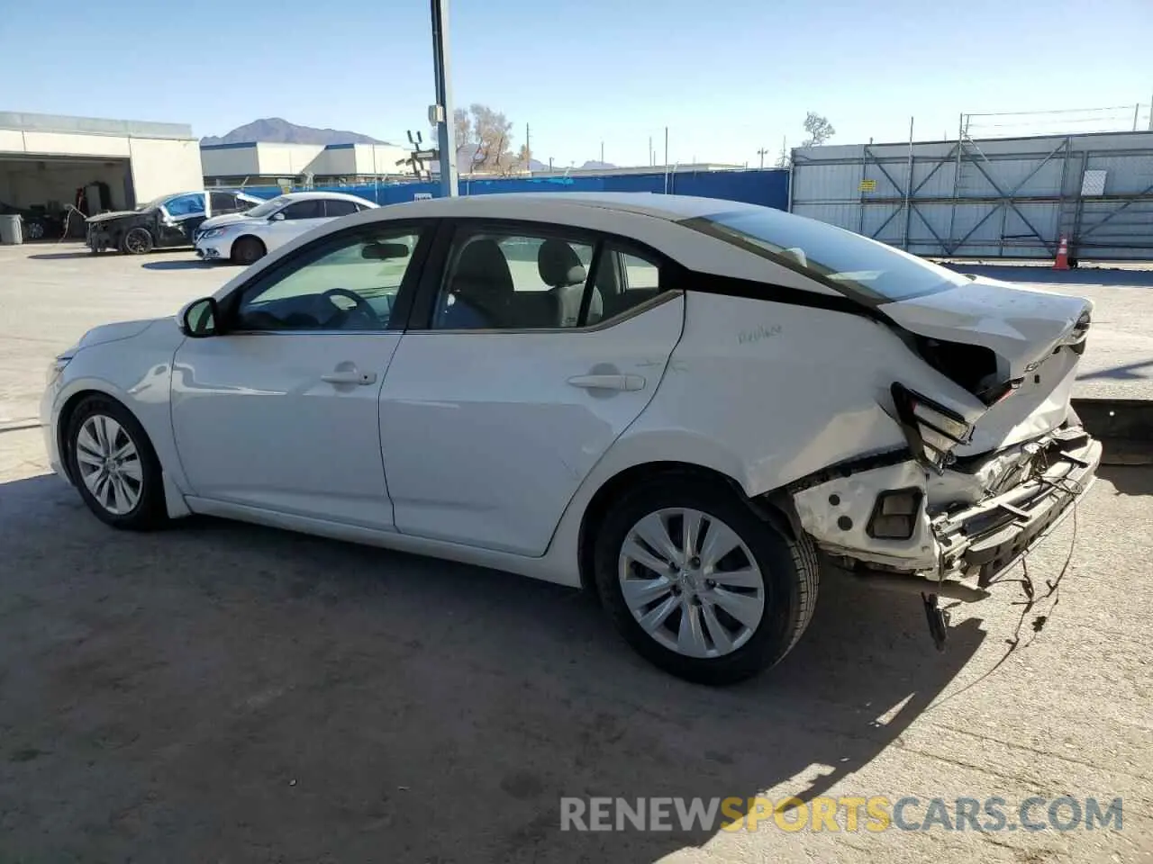 2 Photograph of a damaged car 3N1AB8BV3LY253221 NISSAN SENTRA 2020
