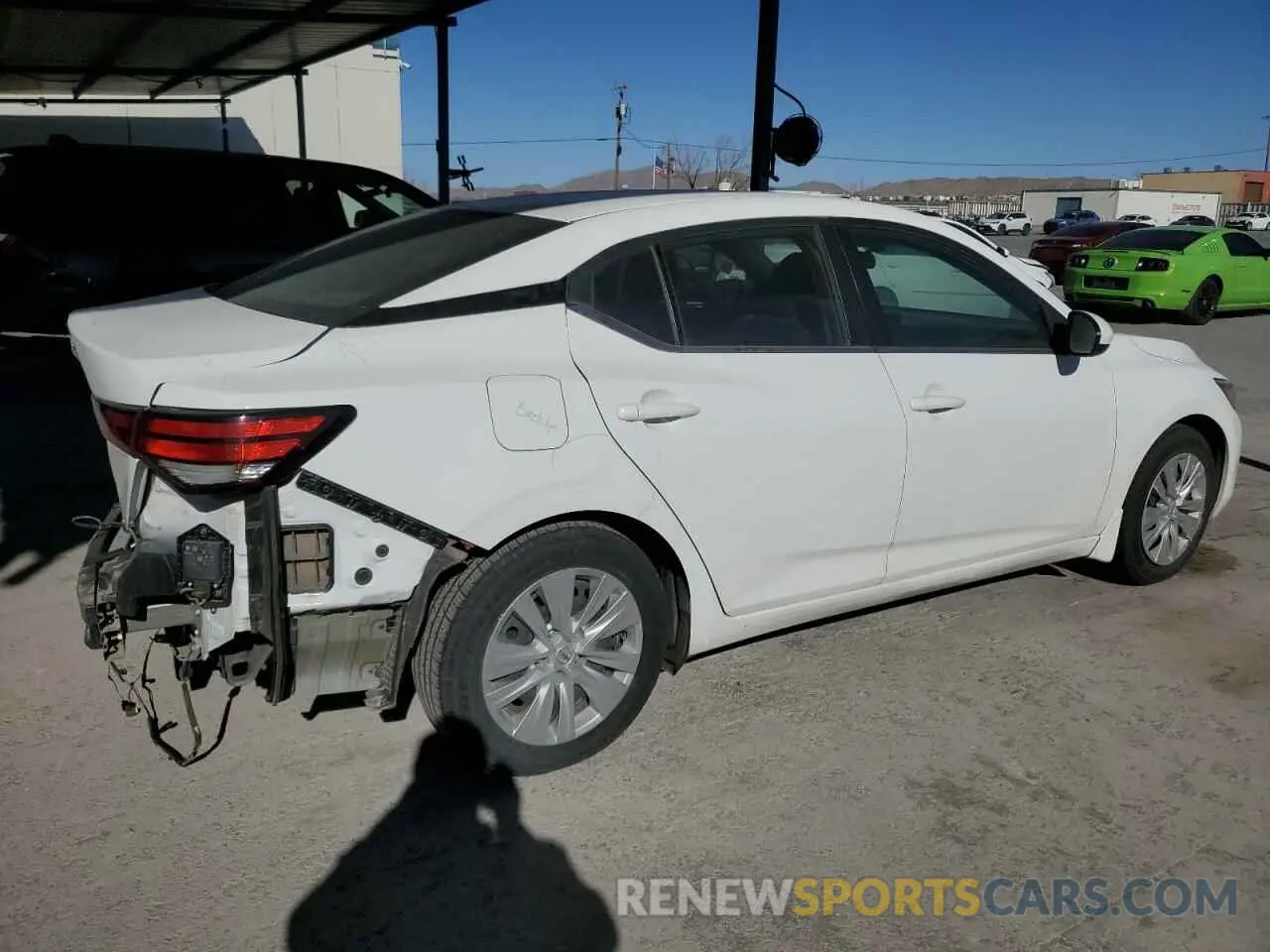 3 Photograph of a damaged car 3N1AB8BV3LY253221 NISSAN SENTRA 2020