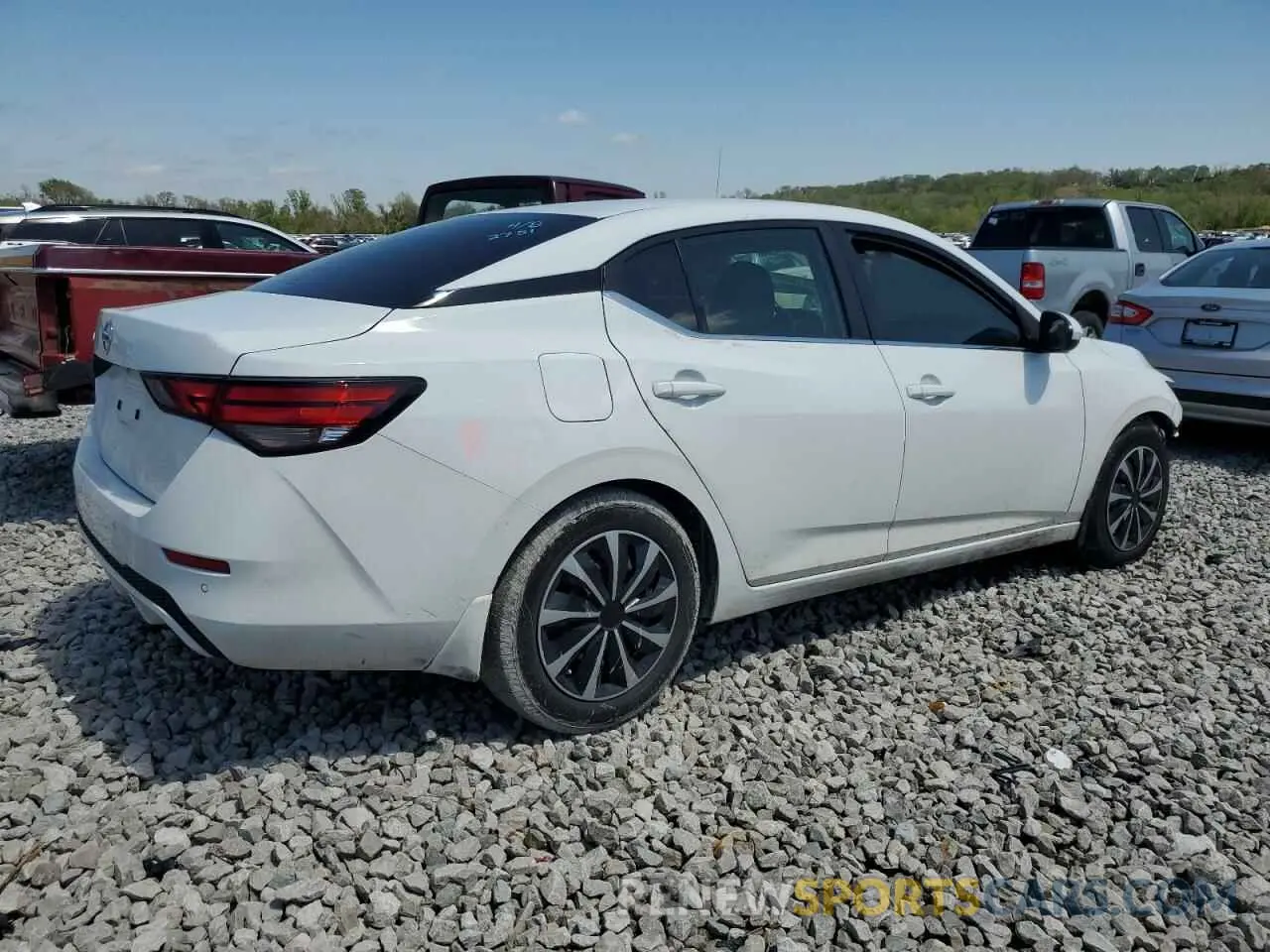 3 Photograph of a damaged car 3N1AB8BV3LY256670 NISSAN SENTRA 2020