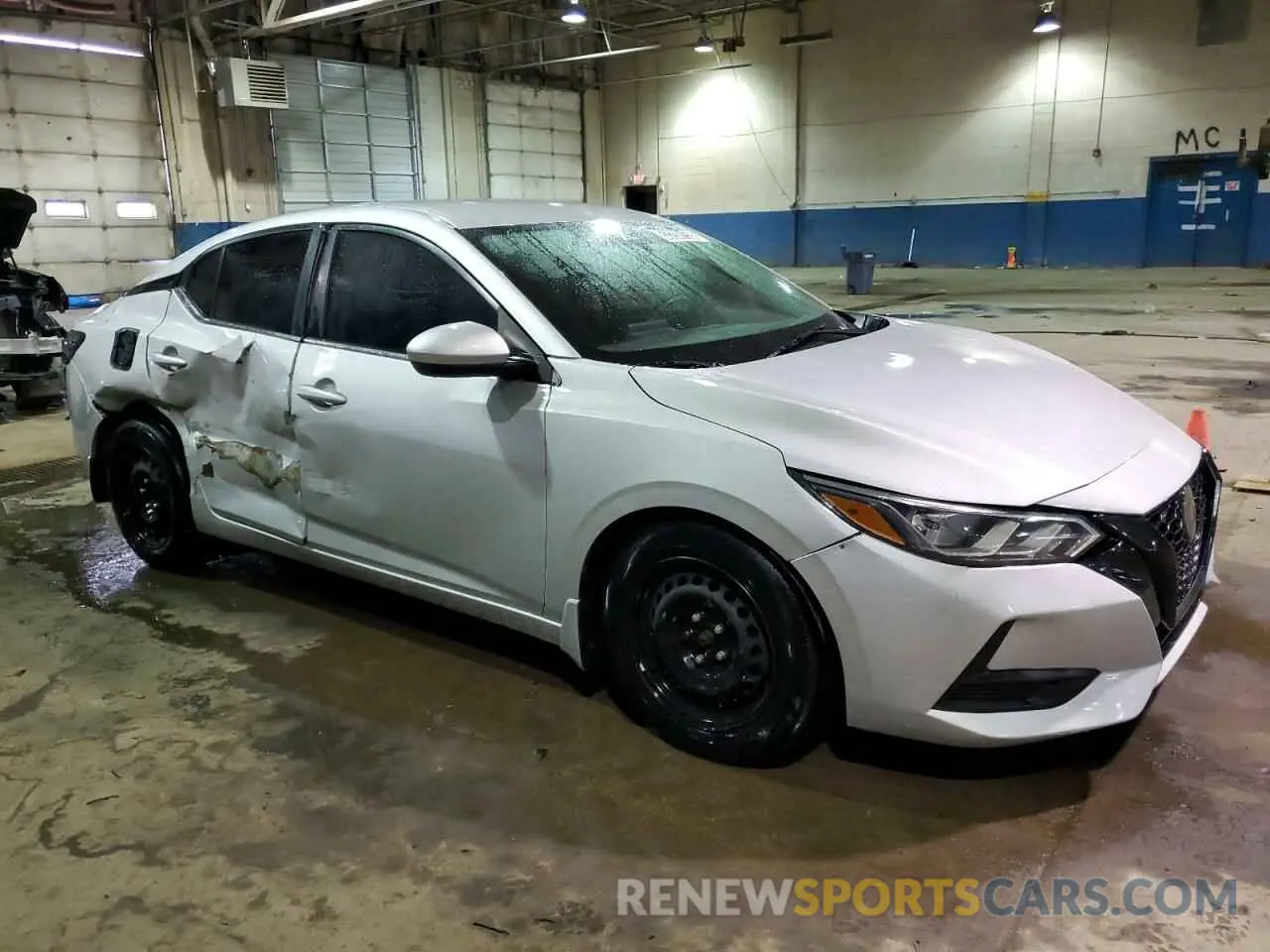 4 Photograph of a damaged car 3N1AB8BV3LY296666 NISSAN SENTRA 2020