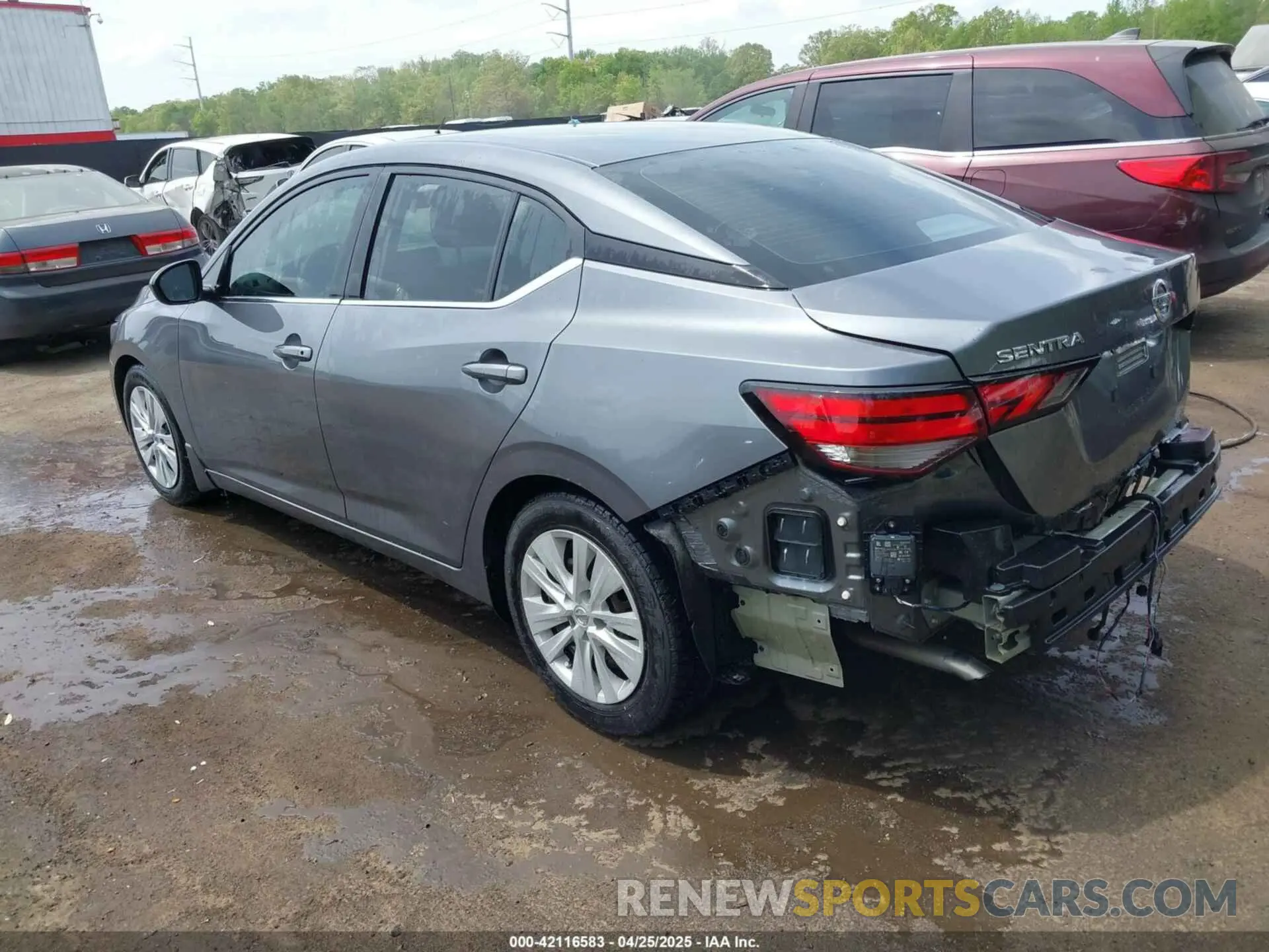 3 Photograph of a damaged car 3N1AB8BV3LY310761 NISSAN SENTRA 2020