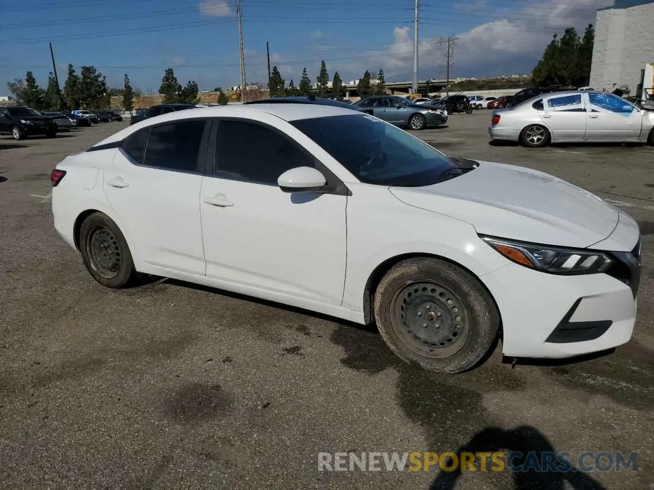 4 Photograph of a damaged car 3N1AB8BV4LY220180 NISSAN SENTRA 2020