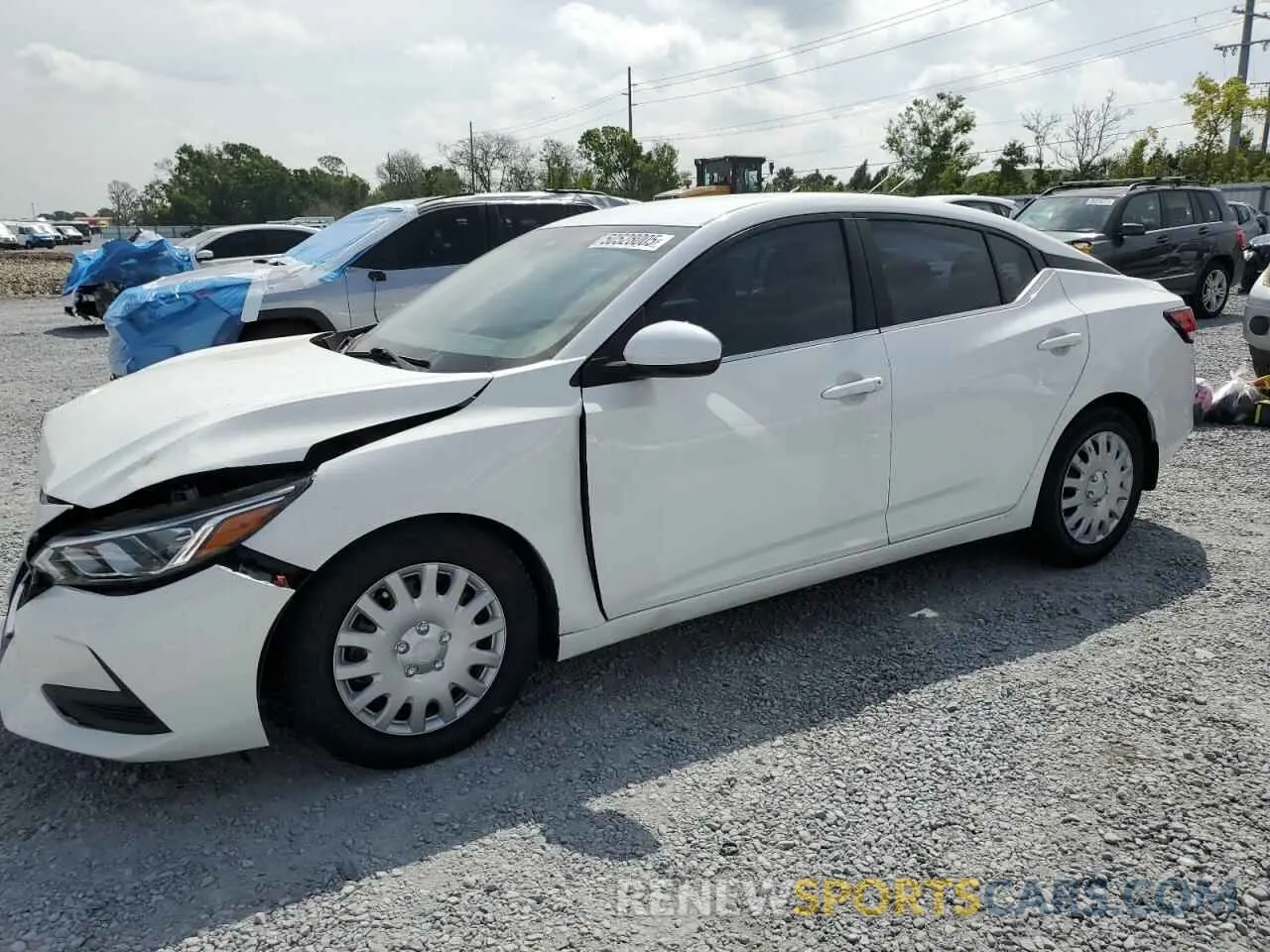 1 Photograph of a damaged car 3N1AB8BV4LY223886 NISSAN SENTRA 2020