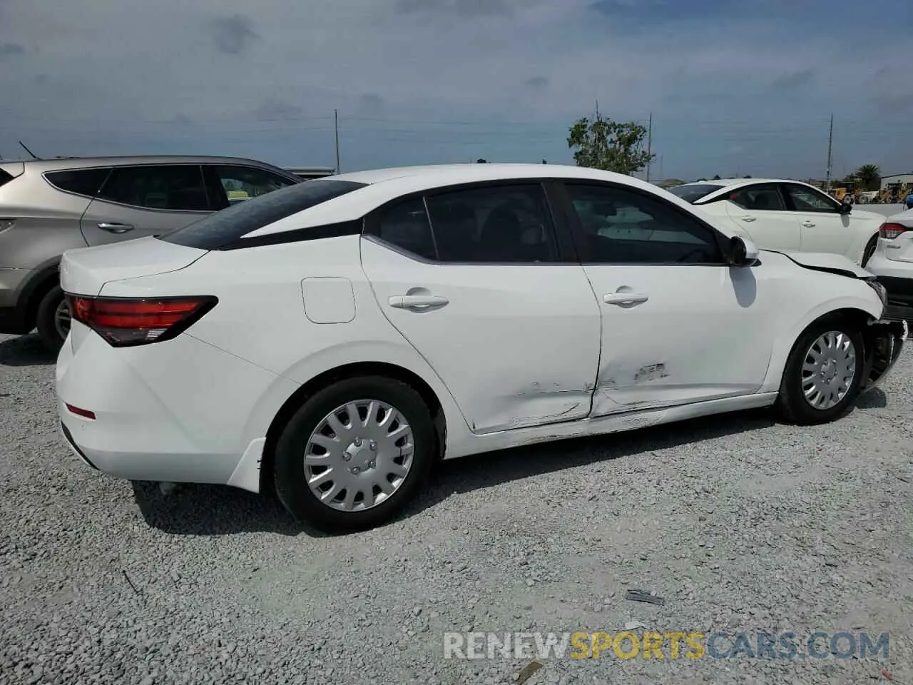 3 Photograph of a damaged car 3N1AB8BV4LY223886 NISSAN SENTRA 2020