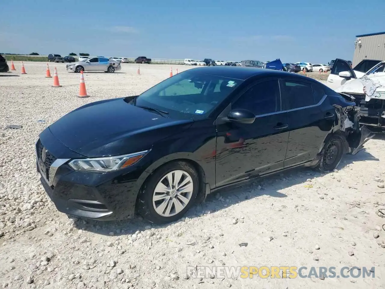 1 Photograph of a damaged car 3N1AB8BV4LY227713 NISSAN SENTRA 2020