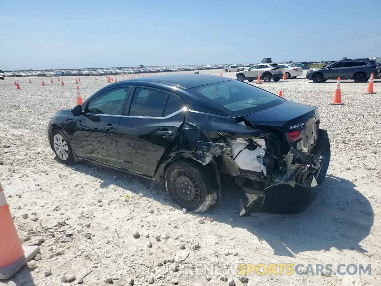 2 Photograph of a damaged car 3N1AB8BV4LY227713 NISSAN SENTRA 2020