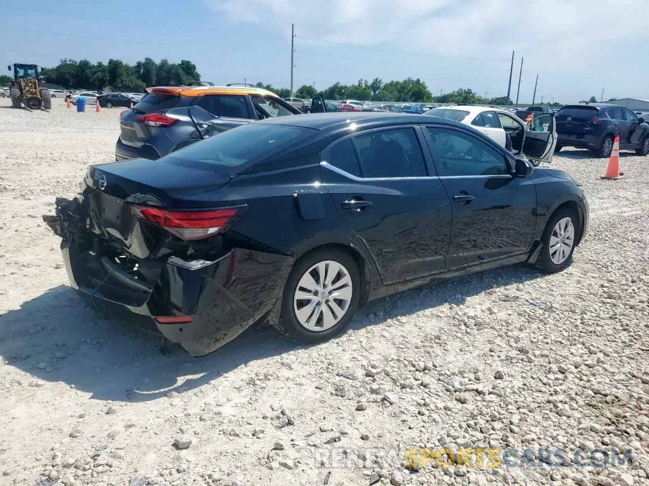 3 Photograph of a damaged car 3N1AB8BV4LY227713 NISSAN SENTRA 2020