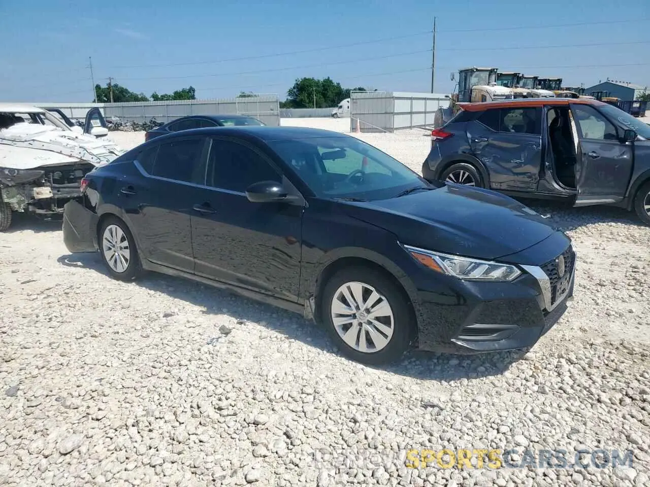 4 Photograph of a damaged car 3N1AB8BV4LY227713 NISSAN SENTRA 2020