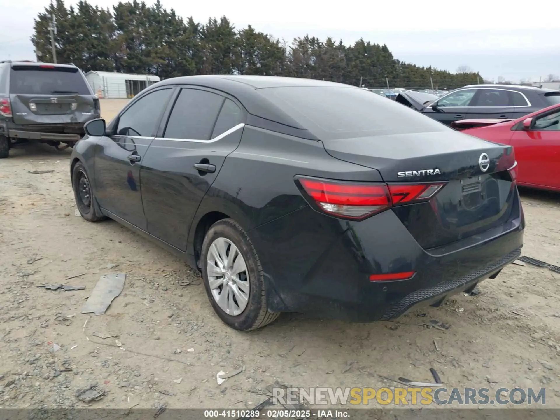 3 Photograph of a damaged car 3N1AB8BV4LY231549 NISSAN SENTRA 2020
