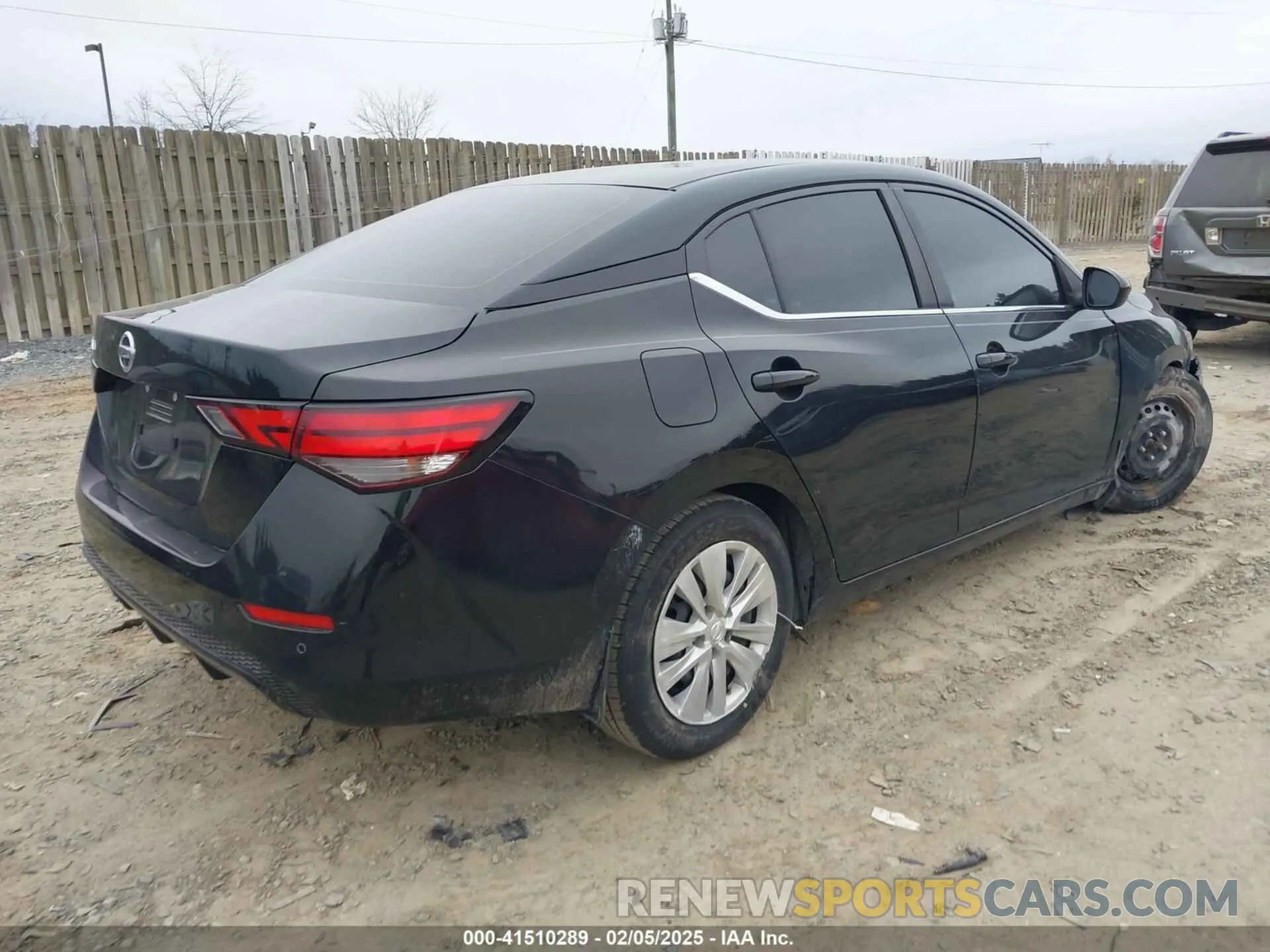 4 Photograph of a damaged car 3N1AB8BV4LY231549 NISSAN SENTRA 2020