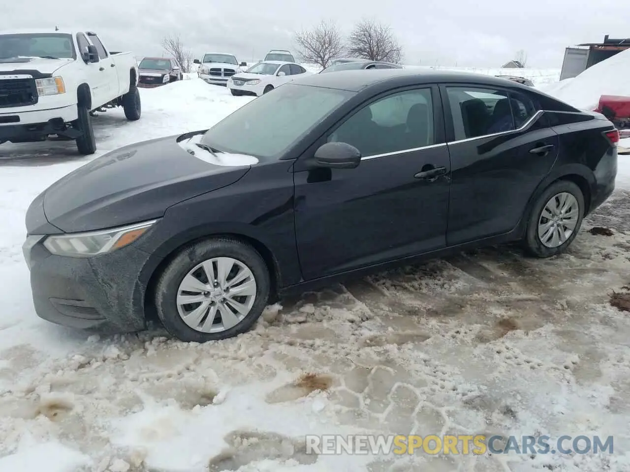 1 Photograph of a damaged car 3N1AB8BV4LY236721 NISSAN SENTRA 2020