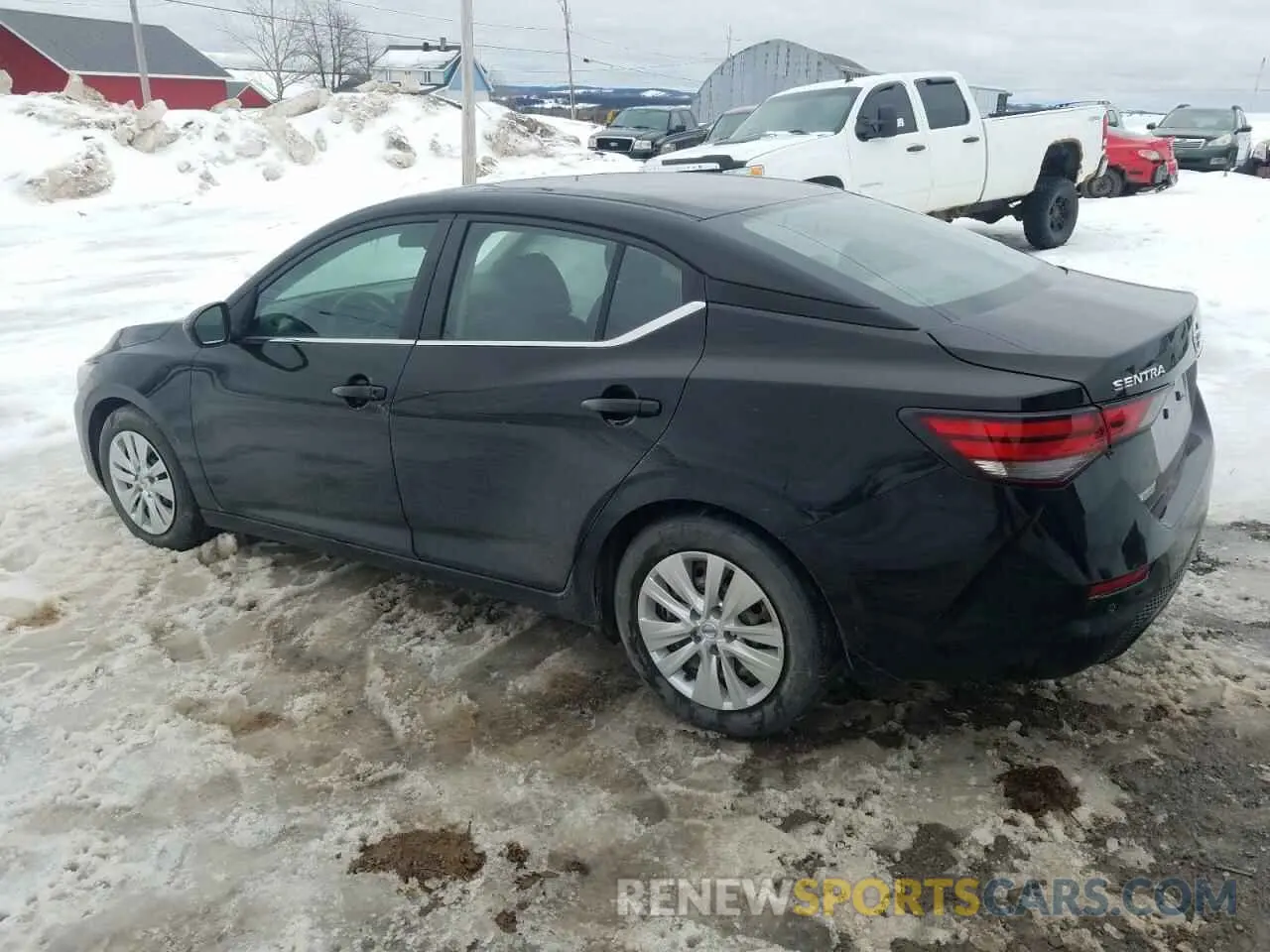 2 Photograph of a damaged car 3N1AB8BV4LY236721 NISSAN SENTRA 2020