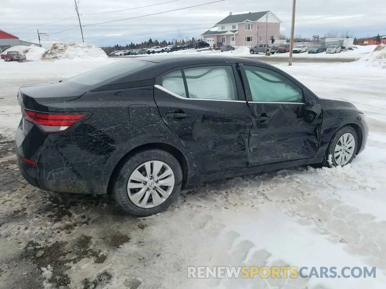 3 Photograph of a damaged car 3N1AB8BV4LY236721 NISSAN SENTRA 2020