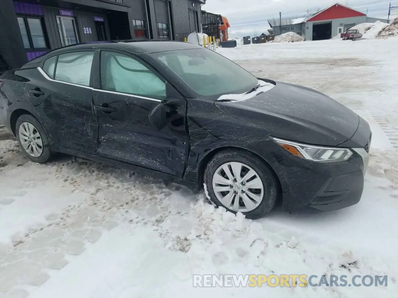 4 Photograph of a damaged car 3N1AB8BV4LY236721 NISSAN SENTRA 2020