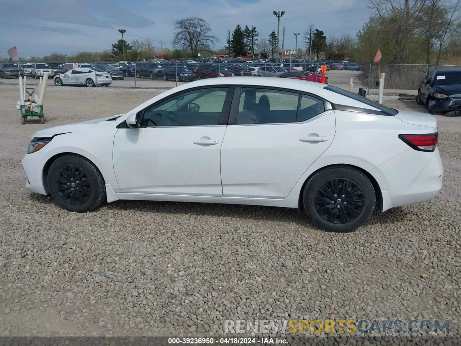14 Photograph of a damaged car 3N1AB8BV4LY240560 NISSAN SENTRA 2020