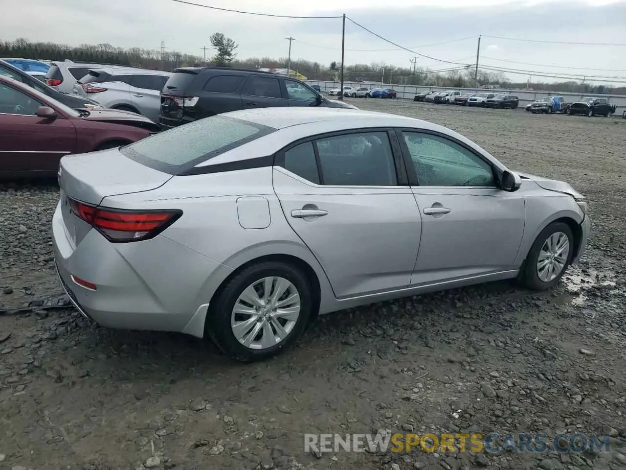 3 Photograph of a damaged car 3N1AB8BV4LY251820 NISSAN SENTRA 2020