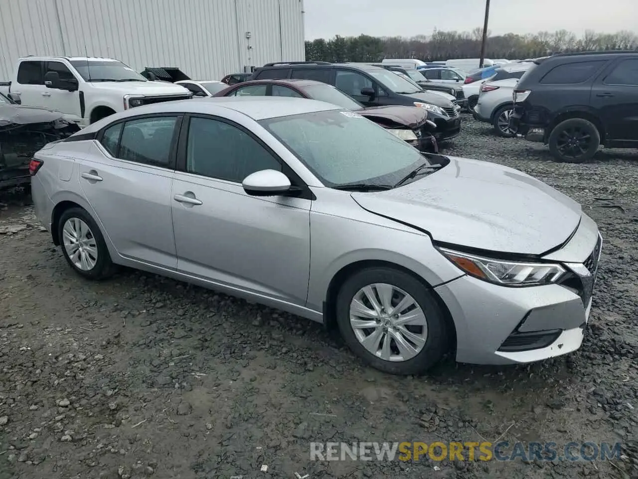 4 Photograph of a damaged car 3N1AB8BV4LY251820 NISSAN SENTRA 2020