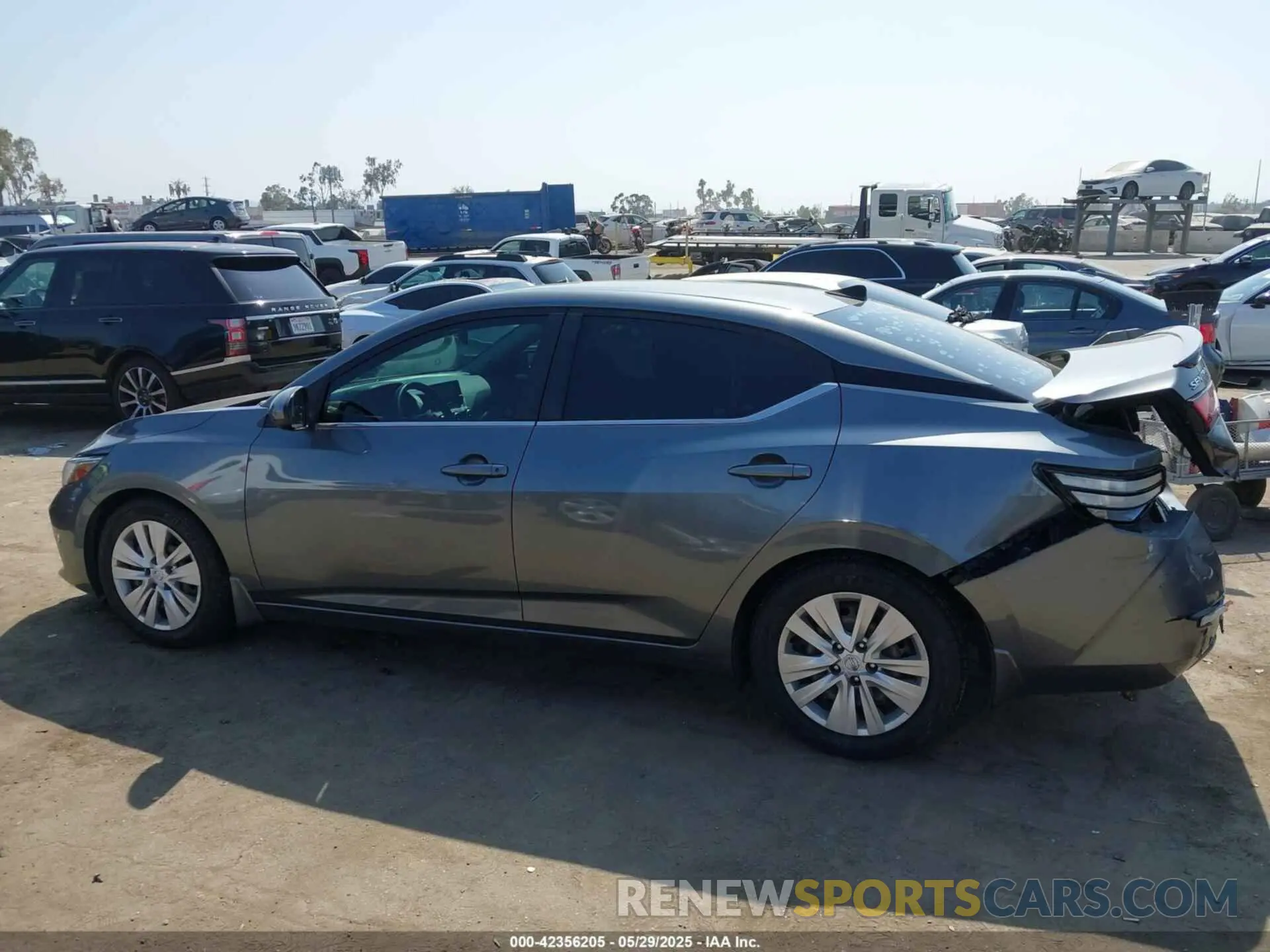 14 Photograph of a damaged car 3N1AB8BV4LY254670 NISSAN SENTRA 2020