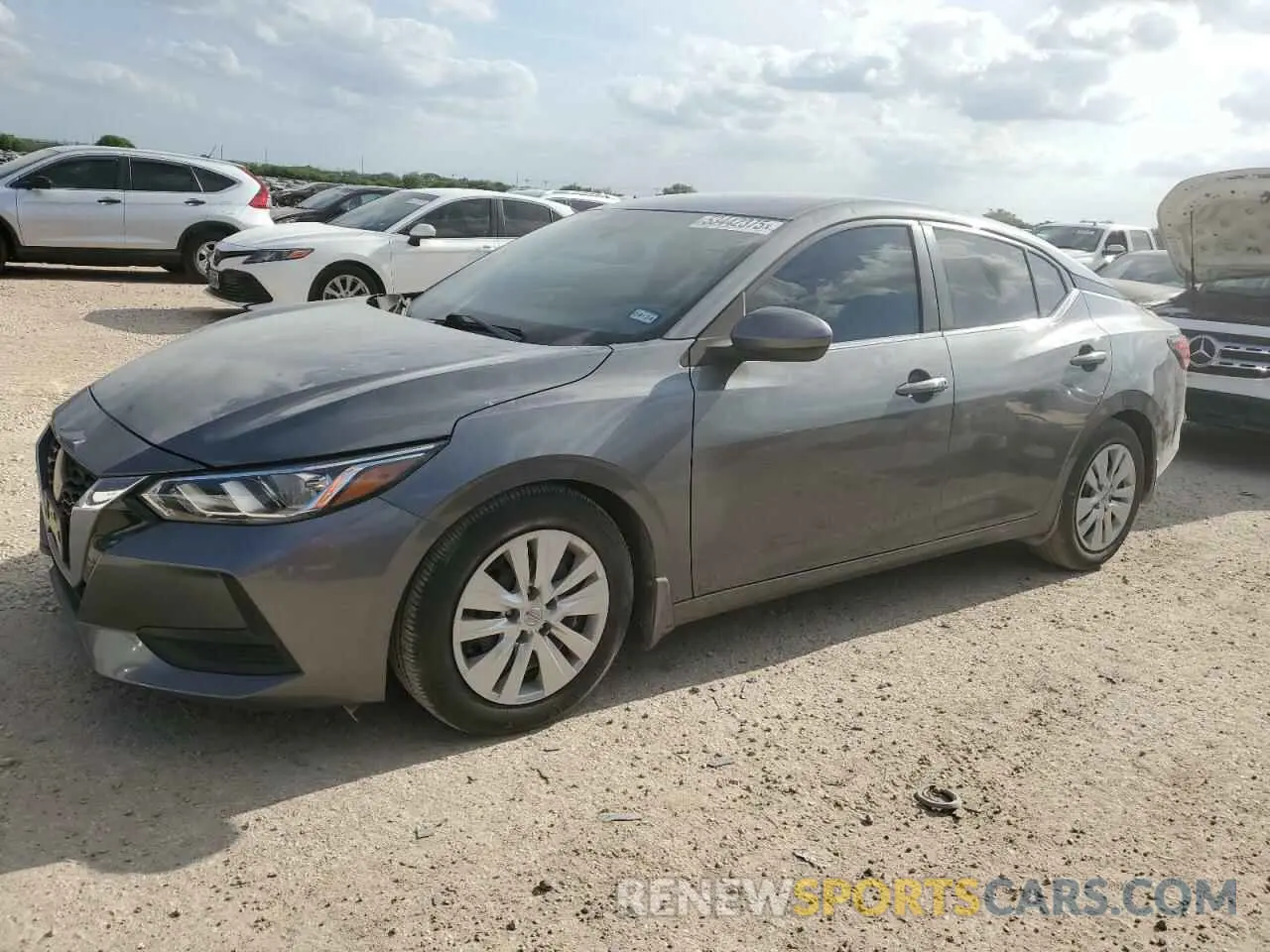 1 Photograph of a damaged car 3N1AB8BV4LY303964 NISSAN SENTRA 2020
