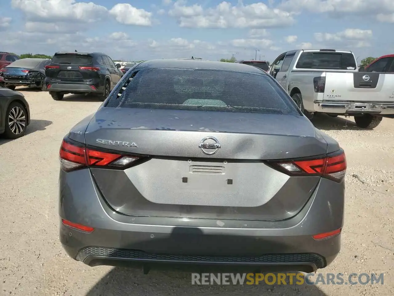 6 Photograph of a damaged car 3N1AB8BV4LY303964 NISSAN SENTRA 2020