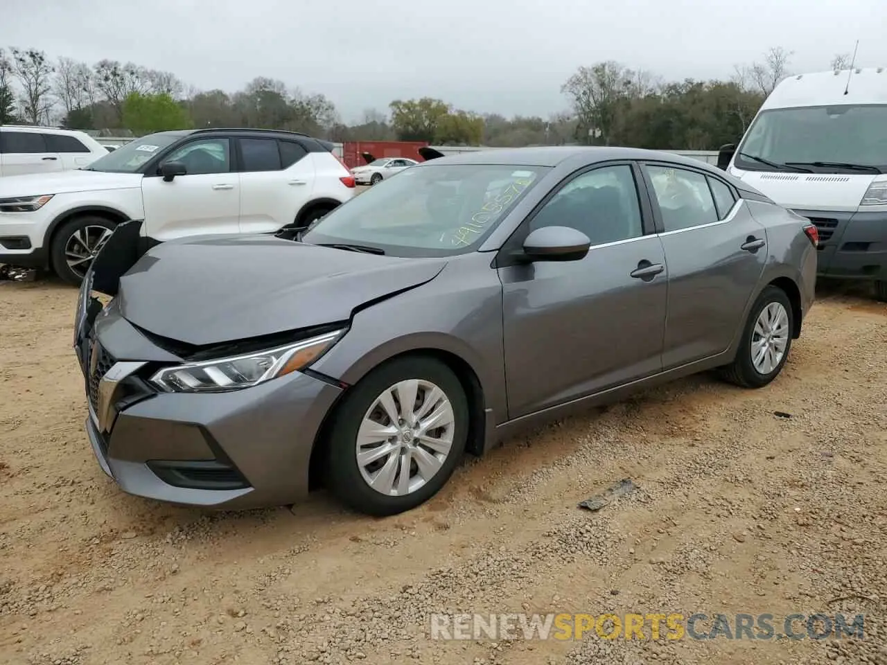 1 Photograph of a damaged car 3N1AB8BV4LY306203 NISSAN SENTRA 2020