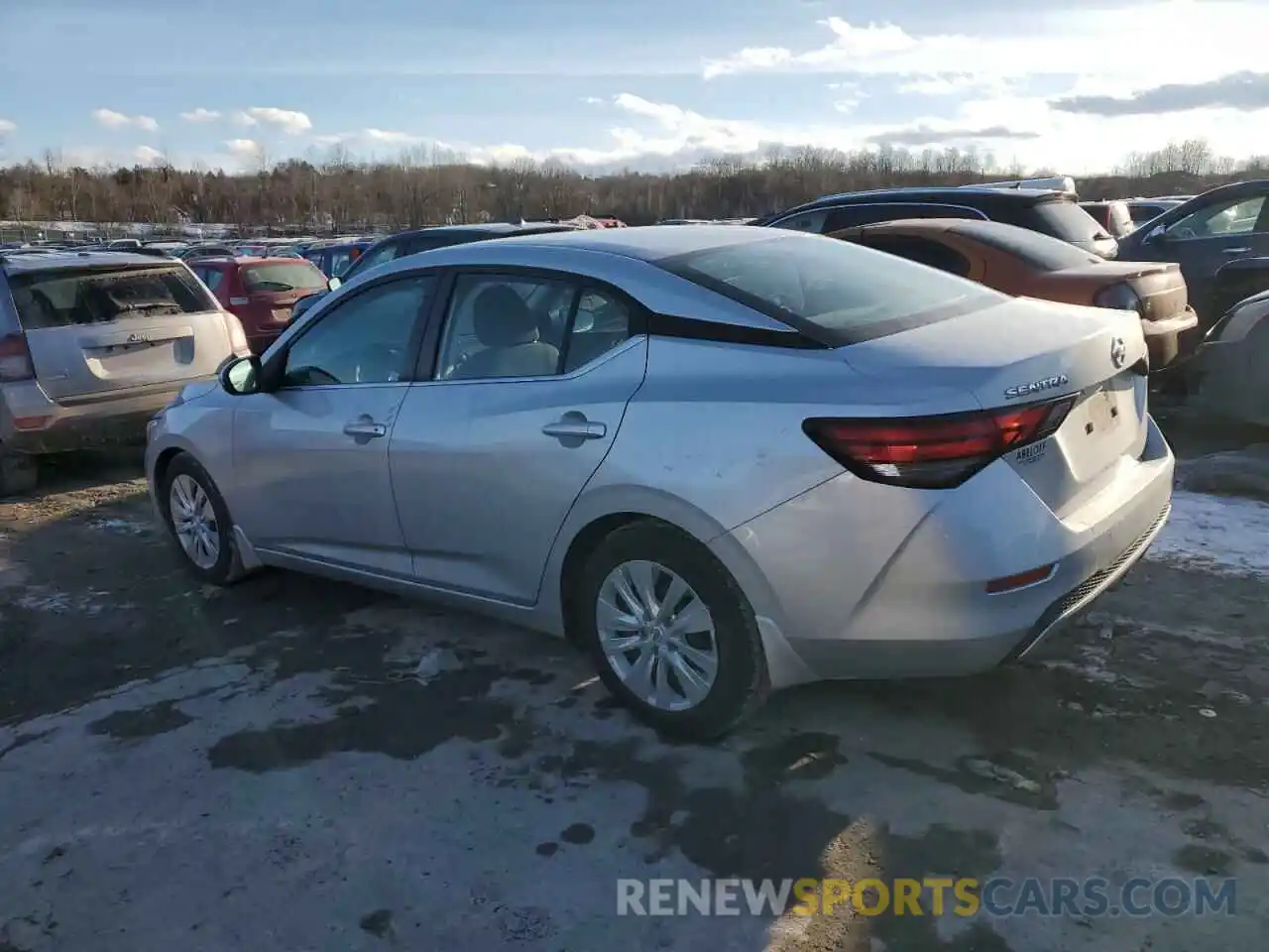 2 Photograph of a damaged car 3N1AB8BV4LY306914 NISSAN SENTRA 2020