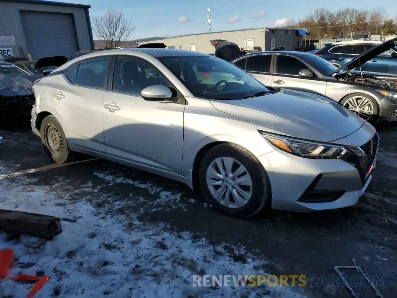 4 Photograph of a damaged car 3N1AB8BV4LY306914 NISSAN SENTRA 2020