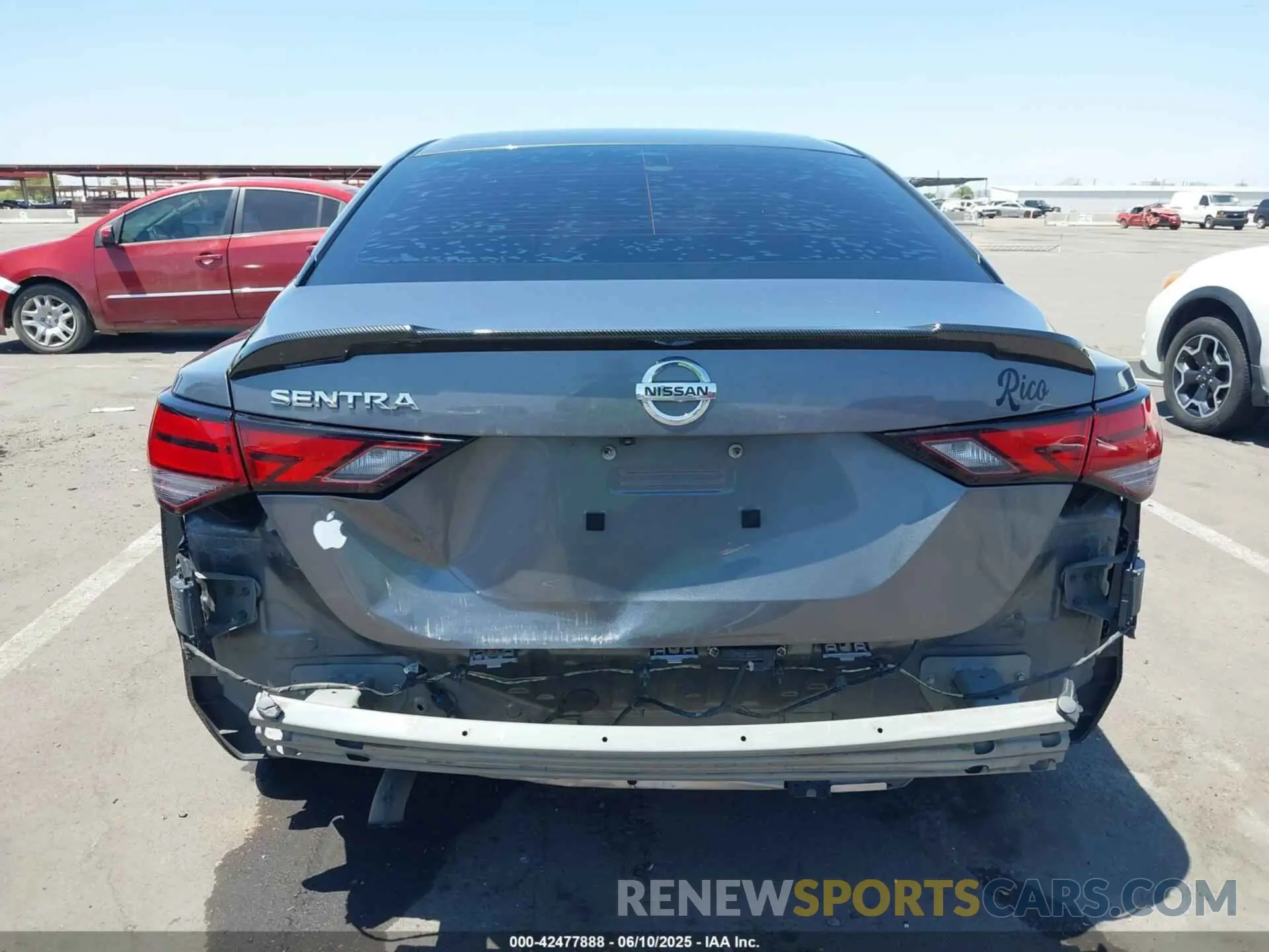 17 Photograph of a damaged car 3N1AB8BV5LY223492 NISSAN SENTRA 2020