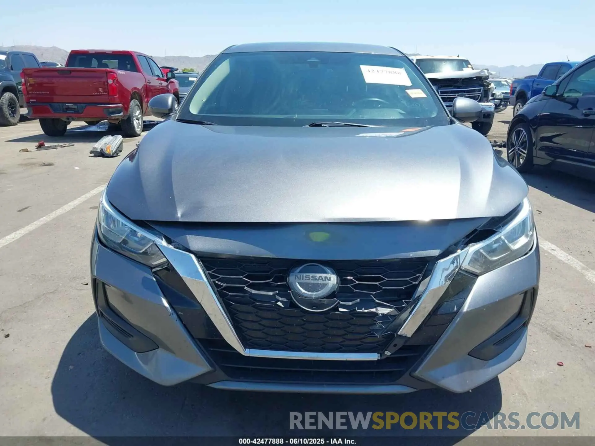 6 Photograph of a damaged car 3N1AB8BV5LY223492 NISSAN SENTRA 2020