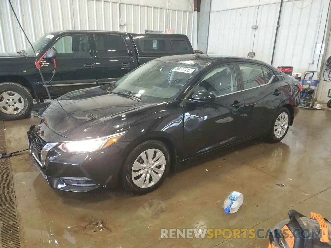 1 Photograph of a damaged car 3N1AB8BV5LY270585 NISSAN SENTRA 2020