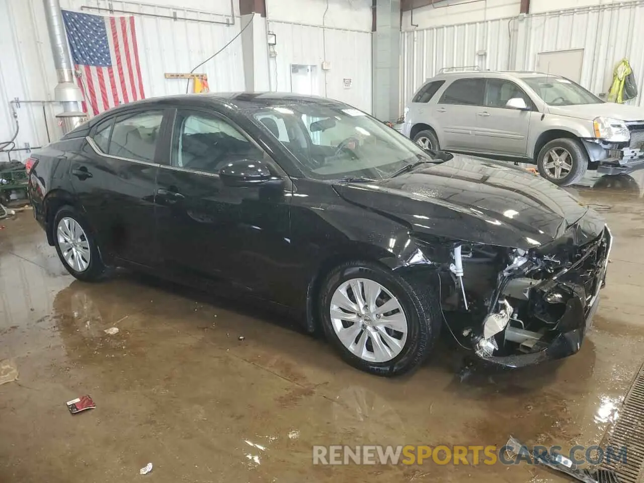 4 Photograph of a damaged car 3N1AB8BV5LY270585 NISSAN SENTRA 2020